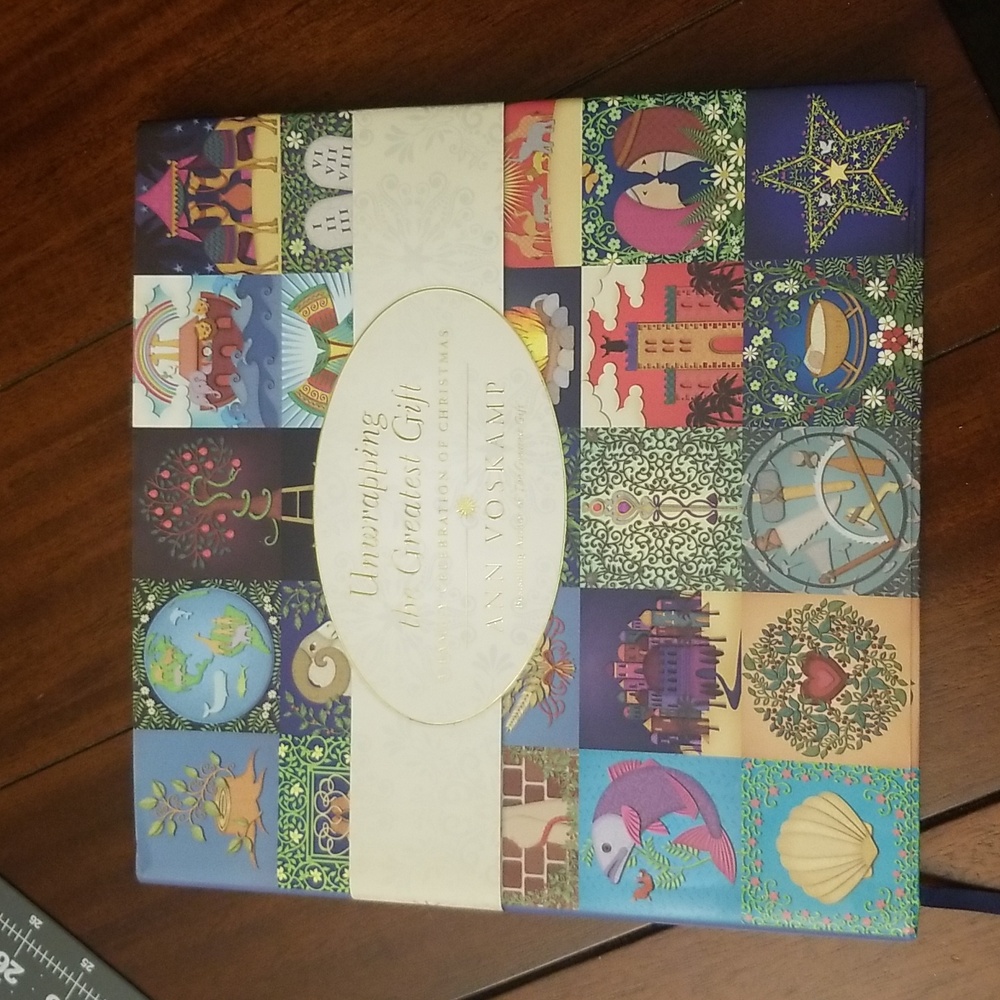Unwrapping the Greatest Gift Christian book for Christmas by Ann Voskamp